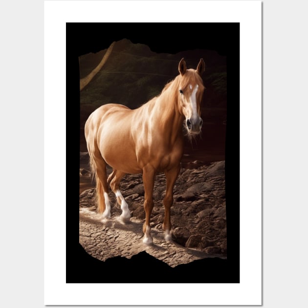 Chestnut Arabian Mare Wall Art by Desert Horse Boutique